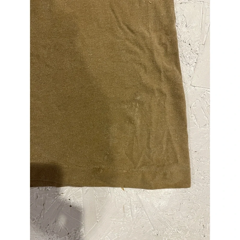 Vintage Somers Big‎ Cedar Embroidered Shirt Mens XL Beige Single Stitch